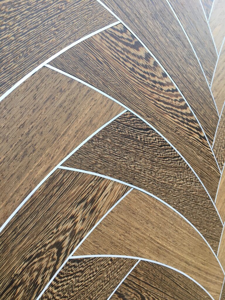 herringbone engineered flooring french oak nautic design aluminium inlaid select grade