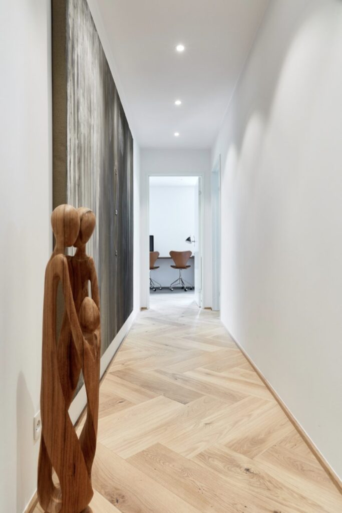 slavonian oak herringbone engineered floor classic