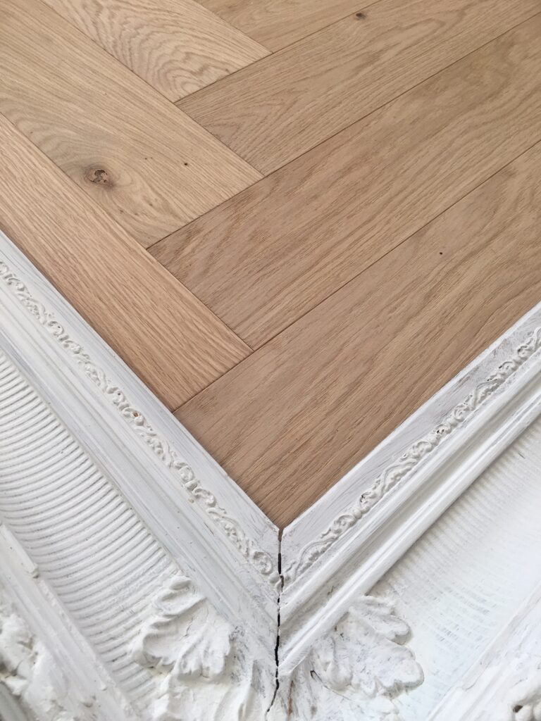 easylox oak engineered floor 1 bis 120x600 brushed unfinished detail