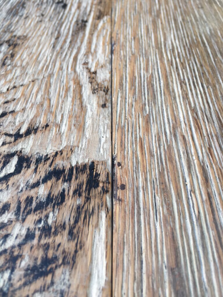 barnwood american oak engineered plank floor detail