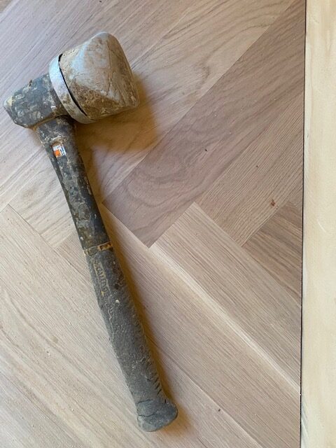 edge finishing by our skilled parquet installers with an eye for detail