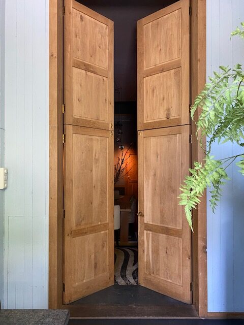 high solid oak entrance doors