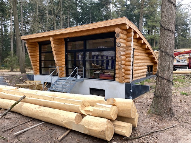 timber construction holiday home