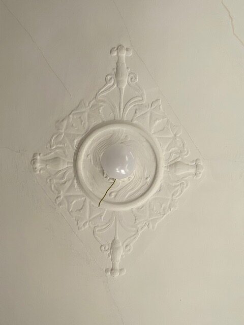 ceiling ornament detail