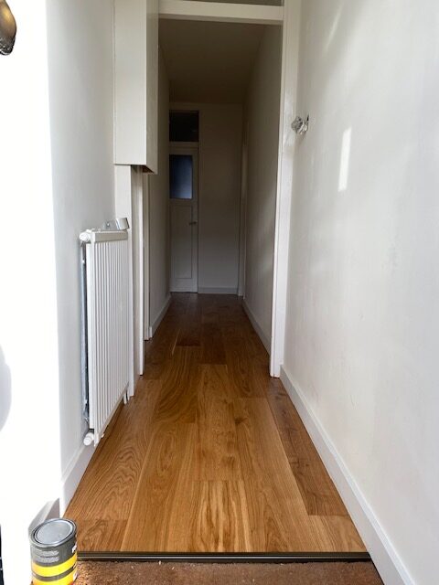 corridor finished with royl oil