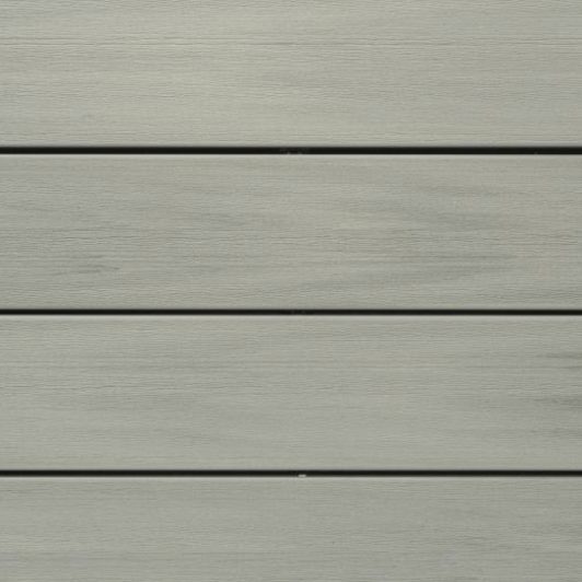 Silvadec mono-extruded brushed Atmosphere decking board belem grey