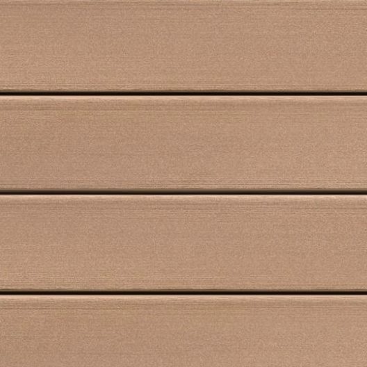 Silvadec mono-extruded smooth Elegance decking board exotic brown
